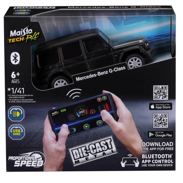 Maisto Bluetooth Diecast Mercedes G Class Radio Controlled Car