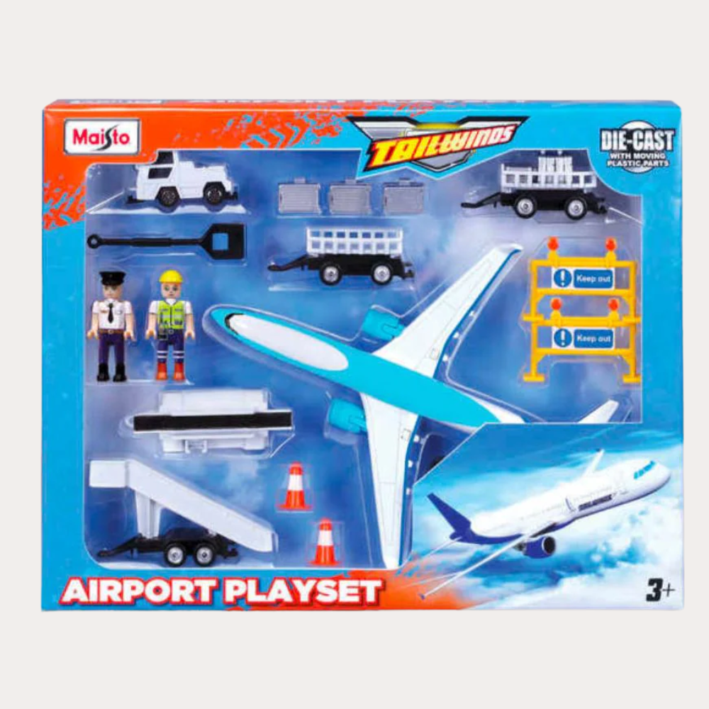 Maisto Cool Metal Airport Set