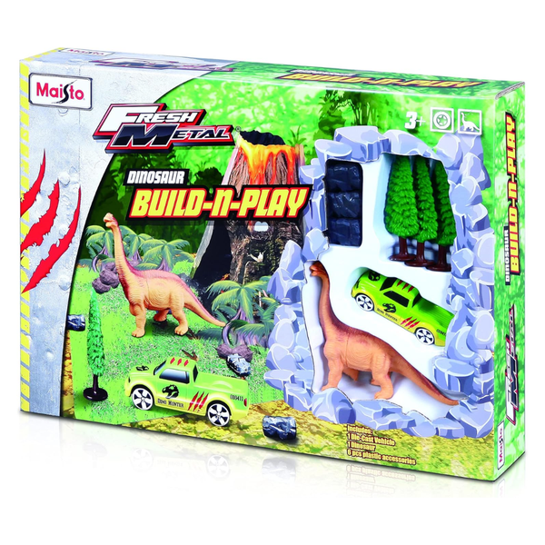 Maisto DINO ADVENTURE Dino Build and Play Playset