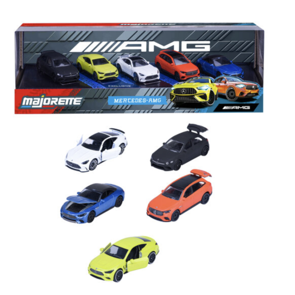 Majorette Mercedes-AMG Set 5 Pieces