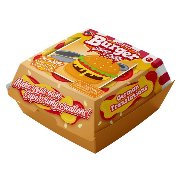 Make Your Own Burger Slime And Putty