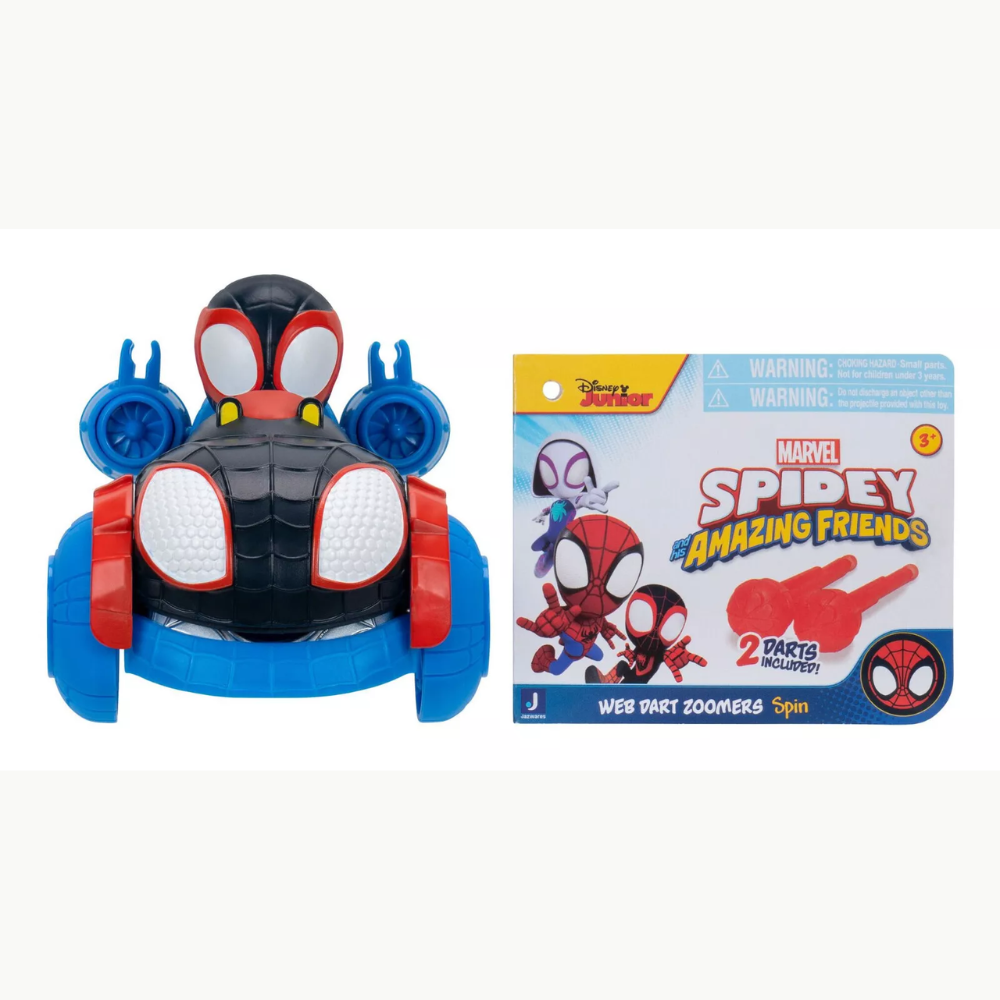 Marvel Spidey Amazing Friends Web Dart Zoomers - Spin