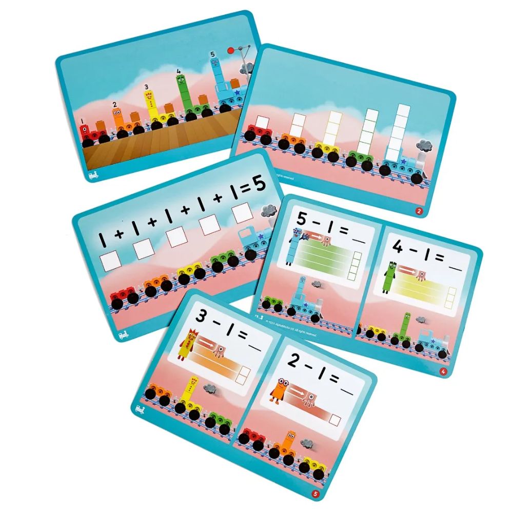 Numberblocks Express Train MathLink® Cubes Activity Set – Toys4you