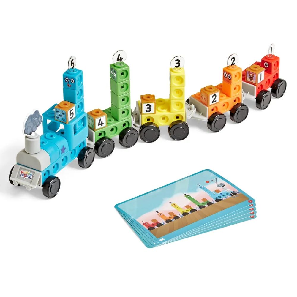 Cube Train Examples Numberblocks Express Train MathLink® Cubes Activity Set – Toys4you