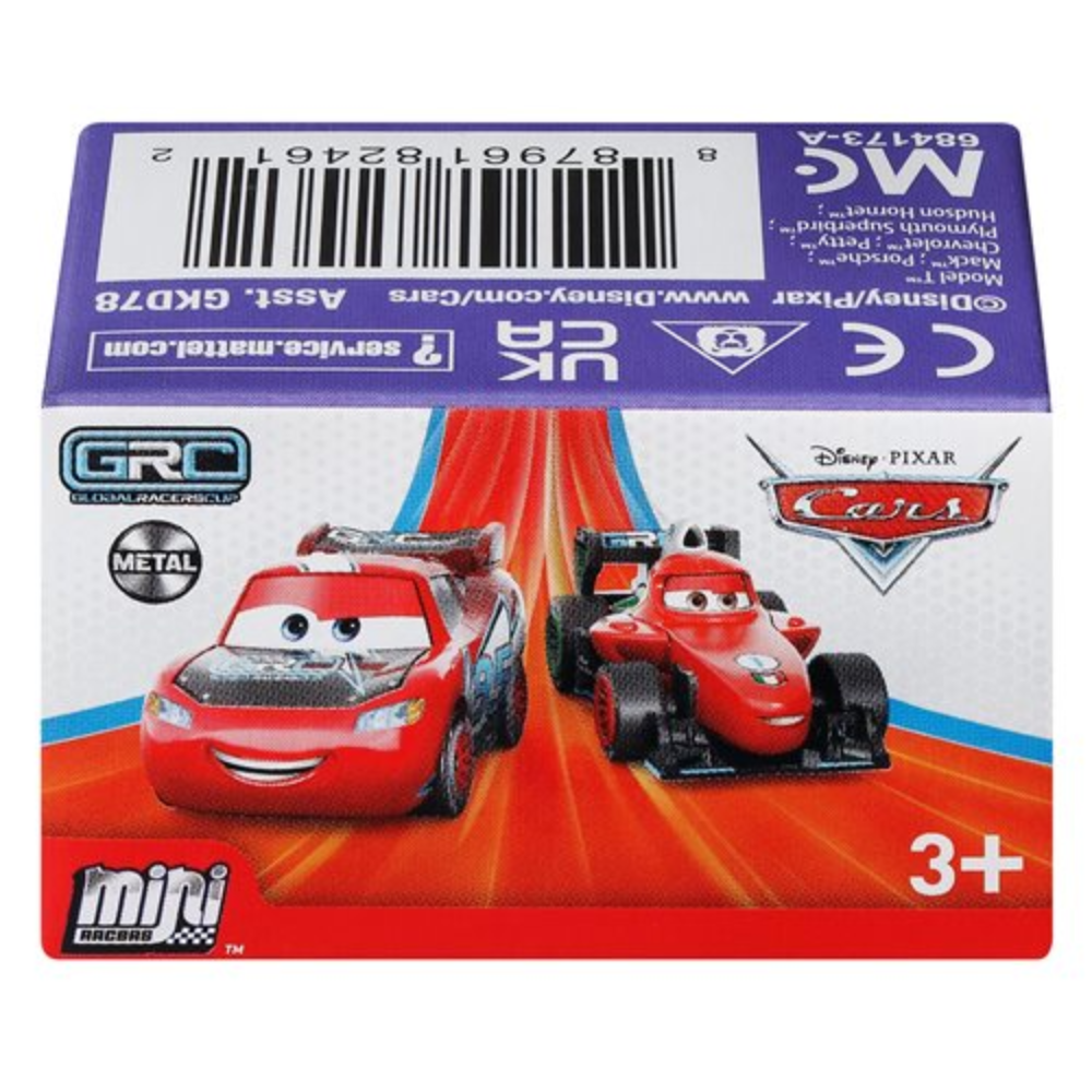Mattel Disney and Pixar Cars Toy Die-Cast Mini Vehicle in Blind Box