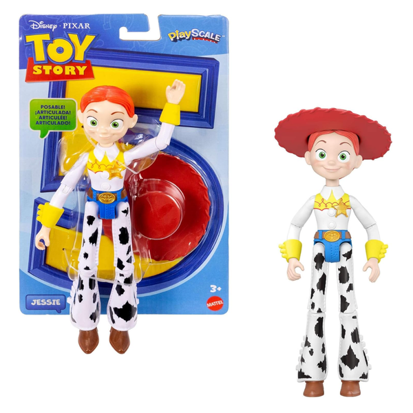 Mattel Disney and Pixar Toy Story 5 Jessie Action Figure 8.8 Inch Tall Cowgirl