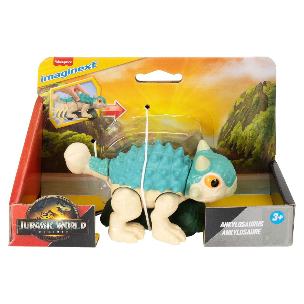 Fisher Price Imaginext Jurassic World Rebirth Imaginext Ankylosaurus