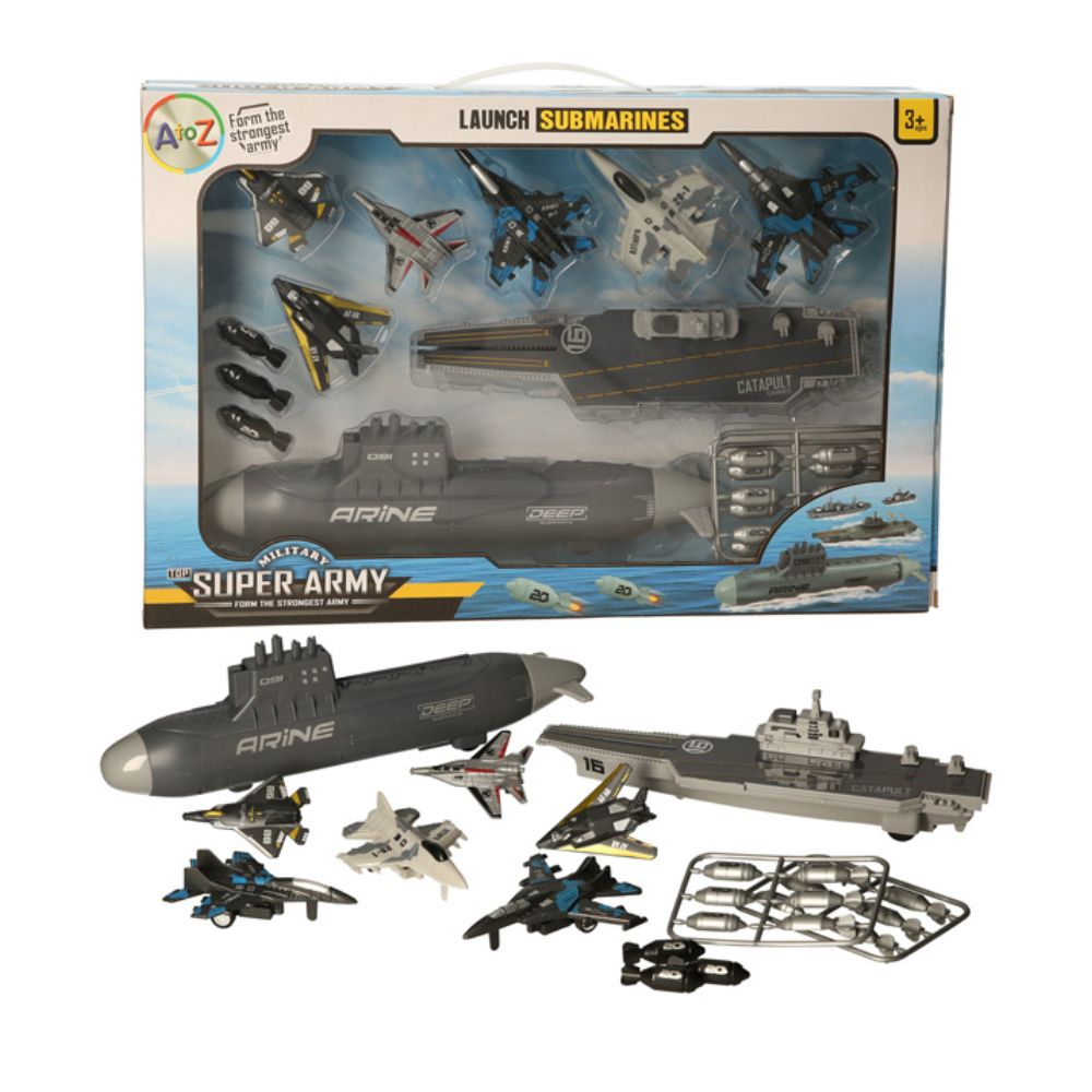 Military Naval fleet Play Set