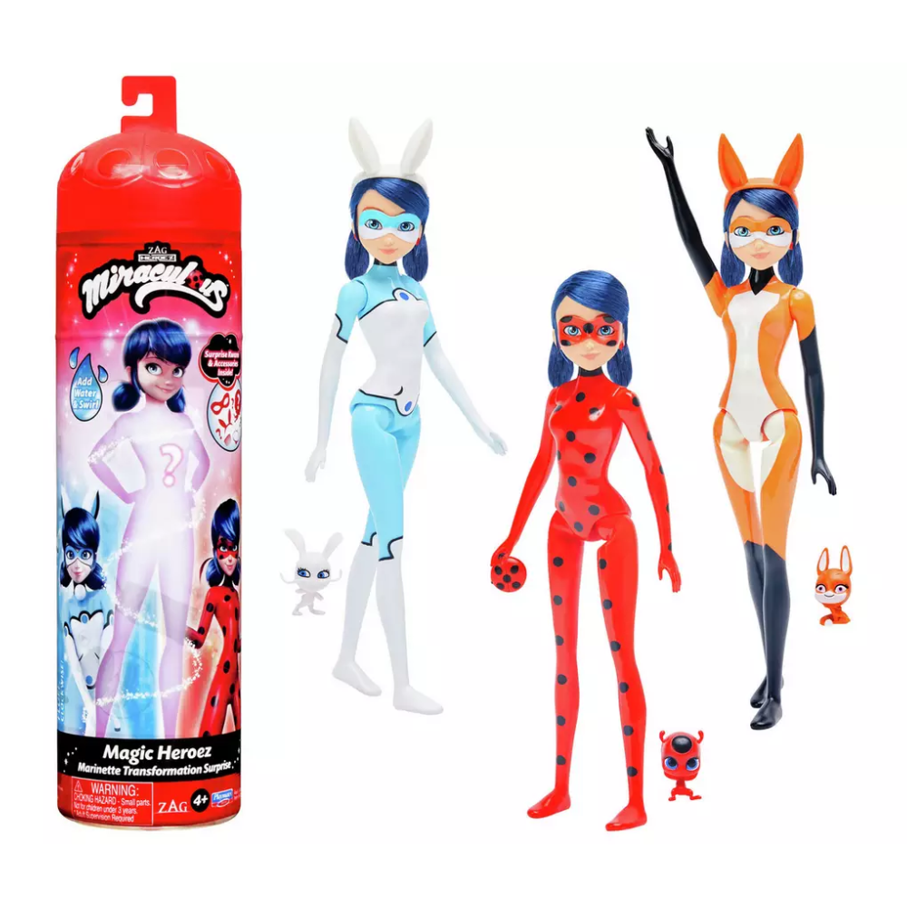 Miraculous Magic Heroes Colour Reveal Doll