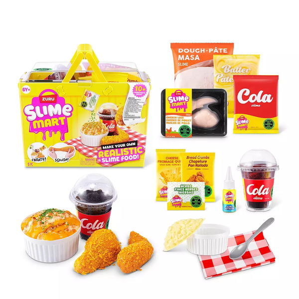 ZURU Slime Mart Shopping Basket Realistic Slime Food