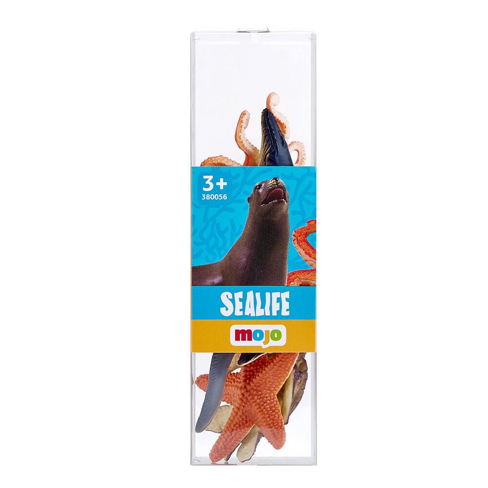 MOJO Sea Life - Statuetta Celacanto 381050, Realistica E Dipinta A Mano, Collezionabile Educativa