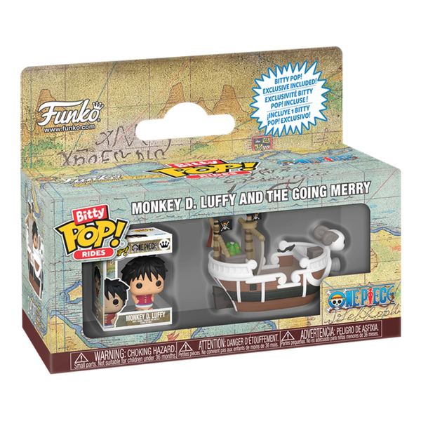 Monkey D Luffy And The Going Merry One Piece Funko Bitty Pop Ride