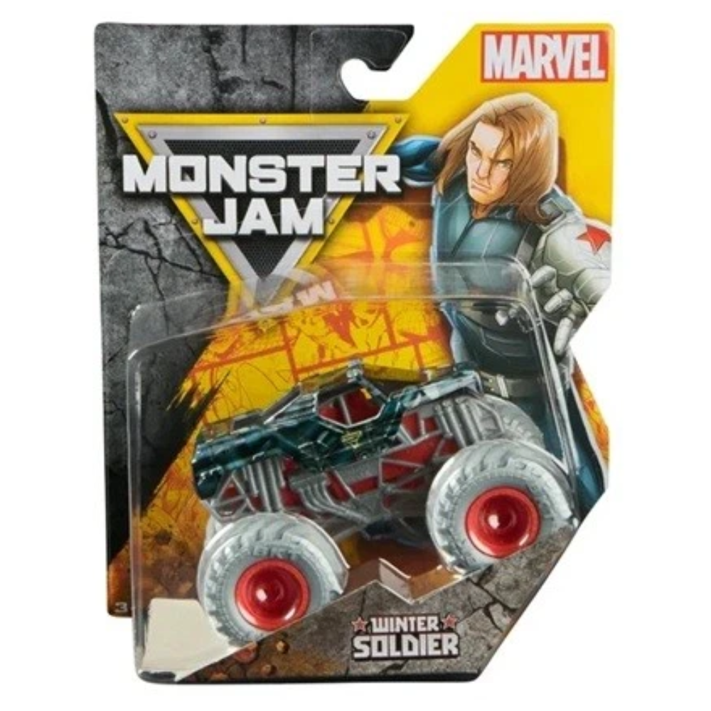 Monster Jam 1:64 Series 4 Marvel Winter Soldier