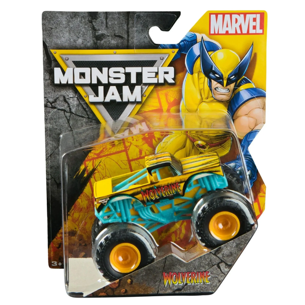 Monster Jam 1:64 Series 4 Marvel Wolverine