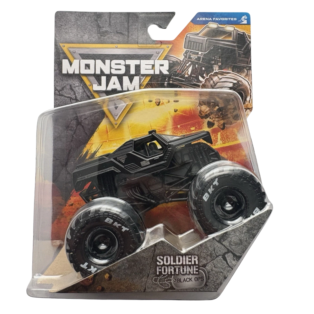 Monster Jam 1:64 Soldier Fortune Black Ops