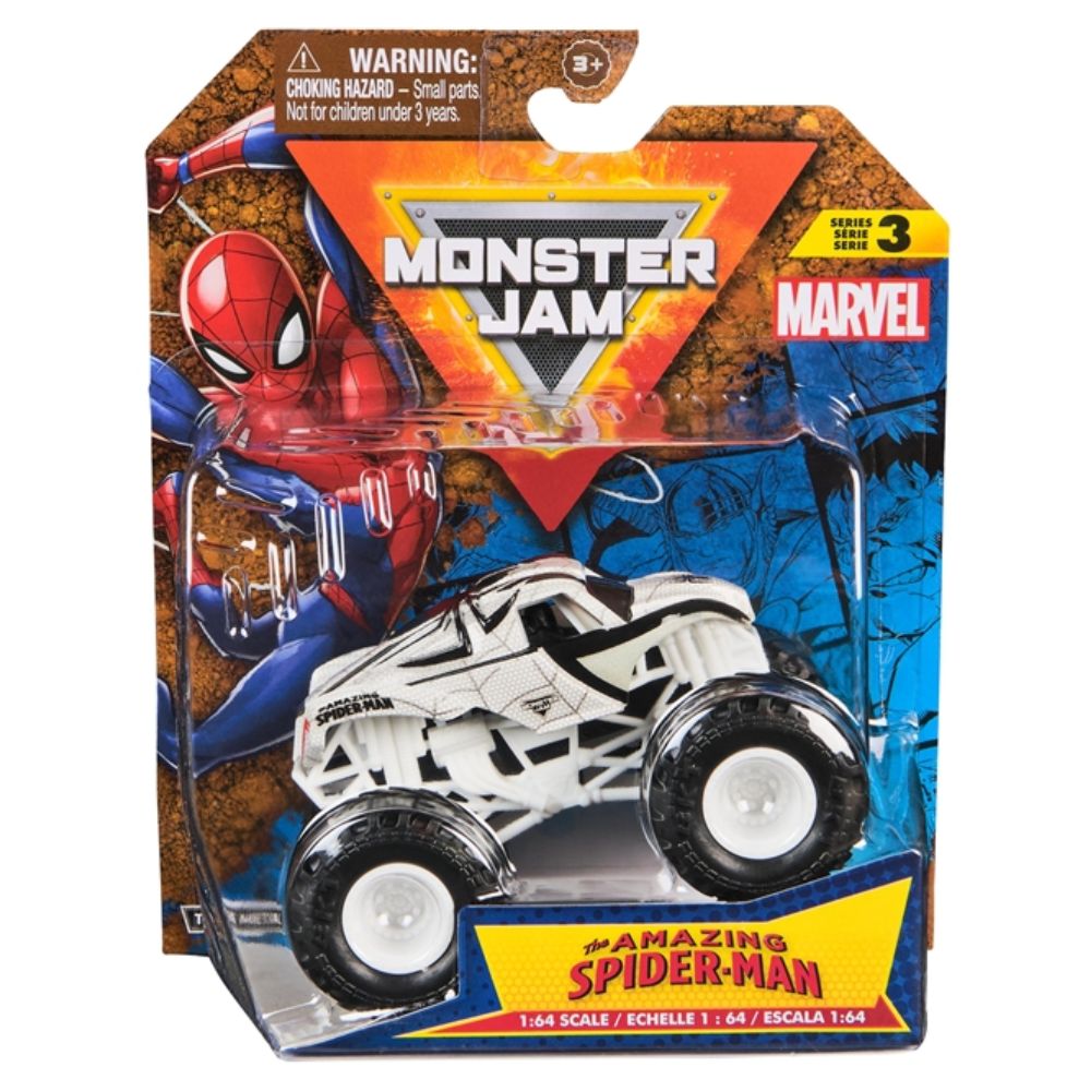 Monster Jam Marvel Die Cast Series 3 The Amazing Spider-Man