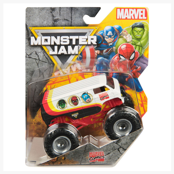 Monster Jam Marvel Series 5 Marvel Comics Monster Truck Die-Cast 1:64 Scale