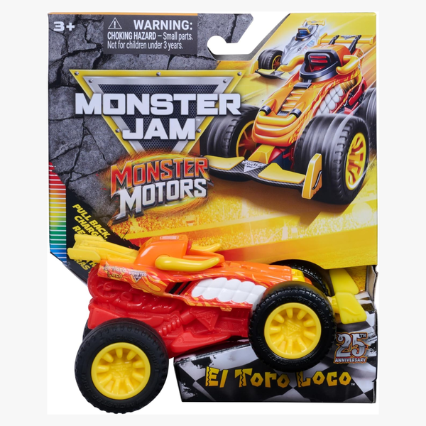 Monster Jam Monster Motors El Toro Loco 1:64 Rev Up Monster Truck