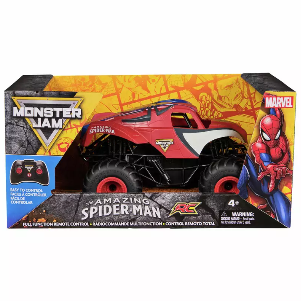 Monster Jam Radio Controlled 1:24 Spiderman Truck