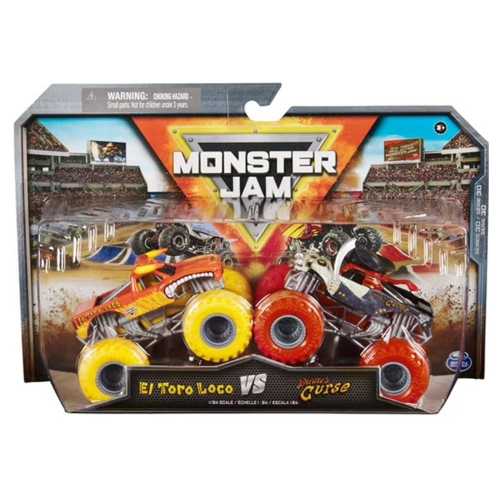 Monster Jam Series 30 El Toro Loco vs Pirate's Curse