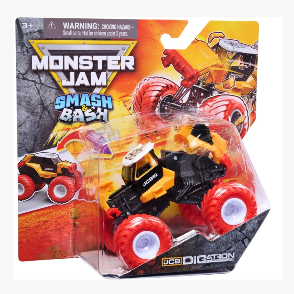 Monster Jam Smash & Bash JCB Digatron Series 4