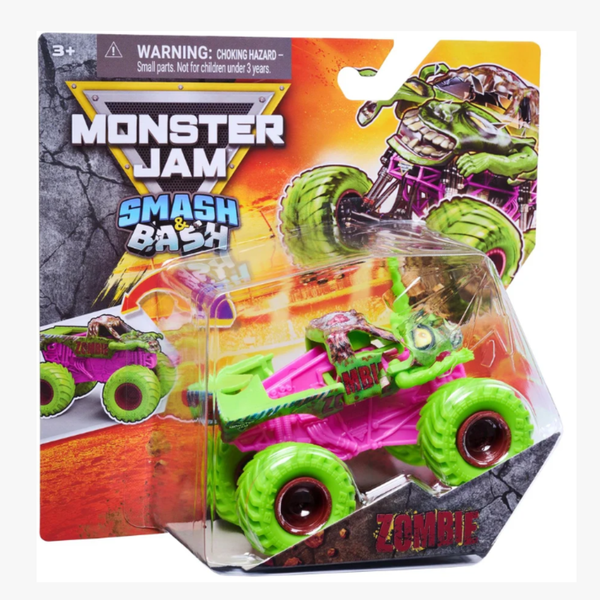 Monster Jam Smash & Bash zombie Series 4