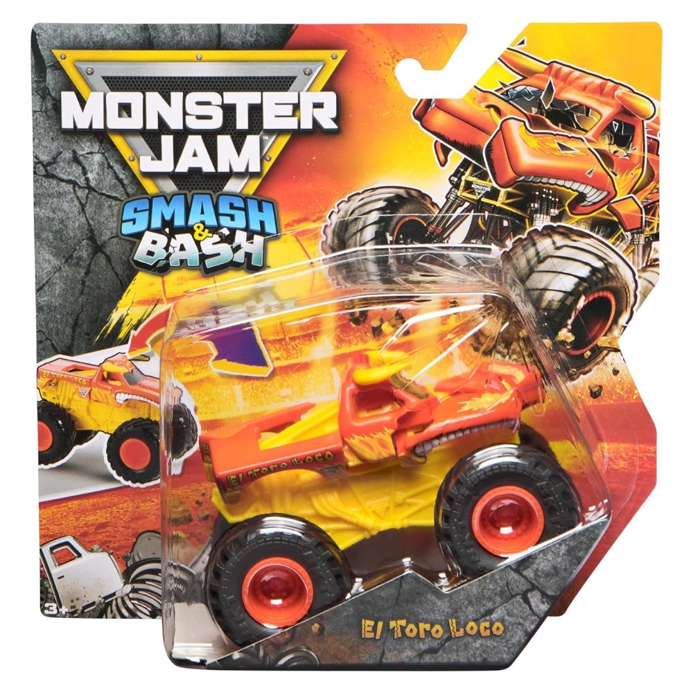 Monster Jam Smash and Bash Monster Truck El Toro Loco