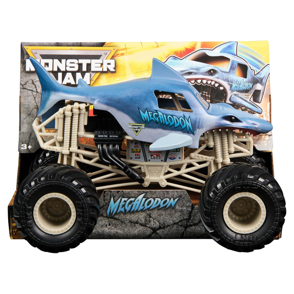 Monster Jam Megalodon Monster Truck Collector Die-Cast Vehicle