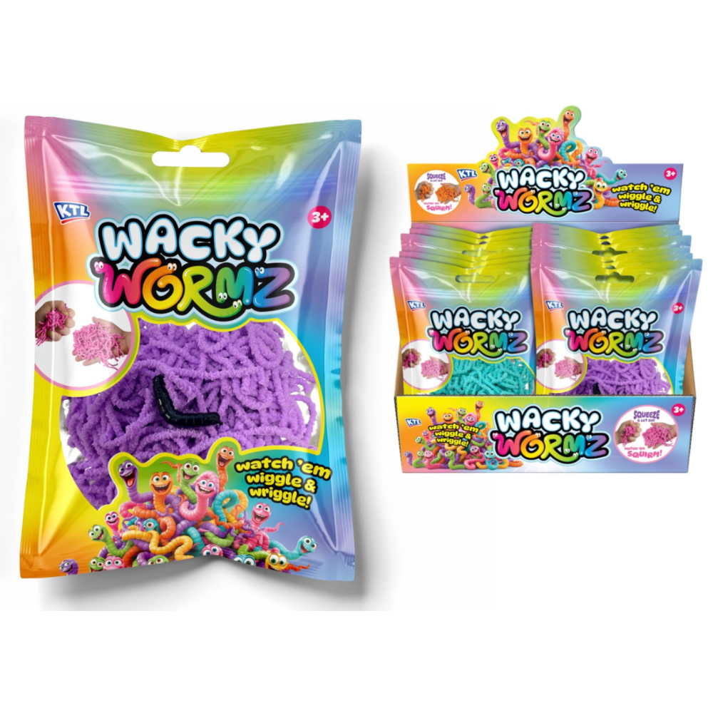 Moving Wormz (50G) 6 Assorted