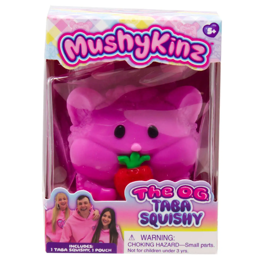 MushyKinz The OG Taba Squishy Rosy Squeeze Toy