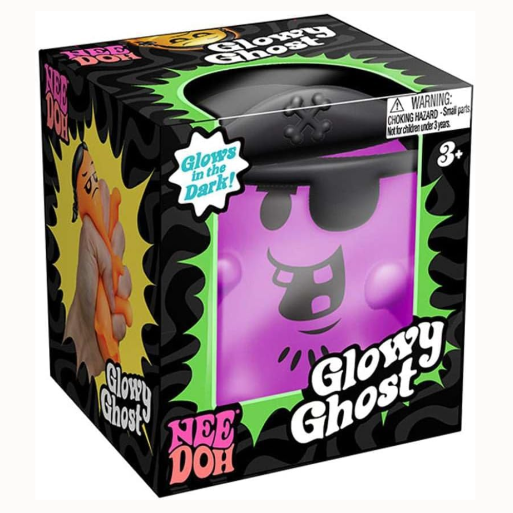 NeeDoh Glowy Ghost Halloween Fidget Toy