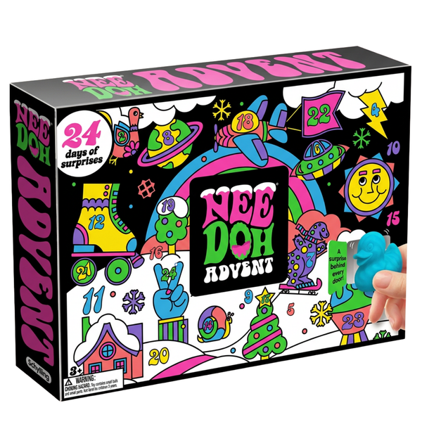 Needoh 2026 Christmas Advent Calendar Stress Ball Set
