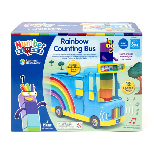 Numberblocks Rainbow Counting Bus