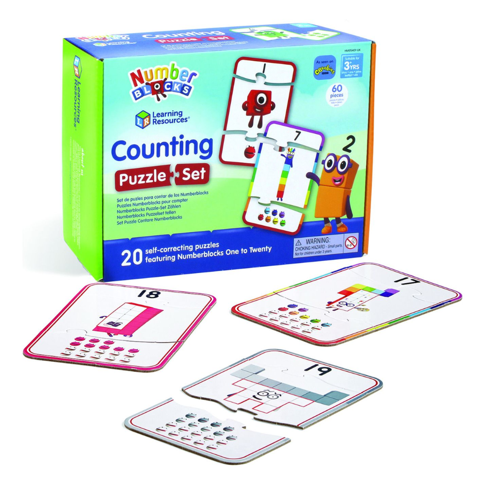 Numberblocks Counting Blocks Learning Resources Numberblocks Counting Puzzle Set – Toys4you