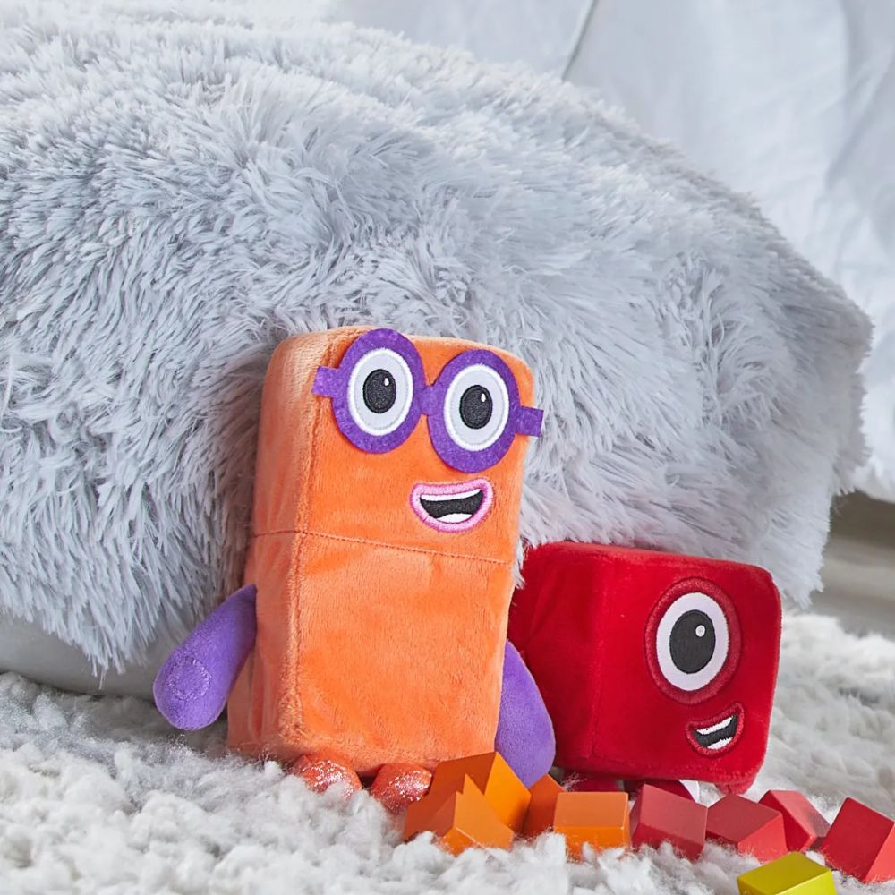 Numberblocks One and Two Plush Toys: Pack of 2 – Toys4you