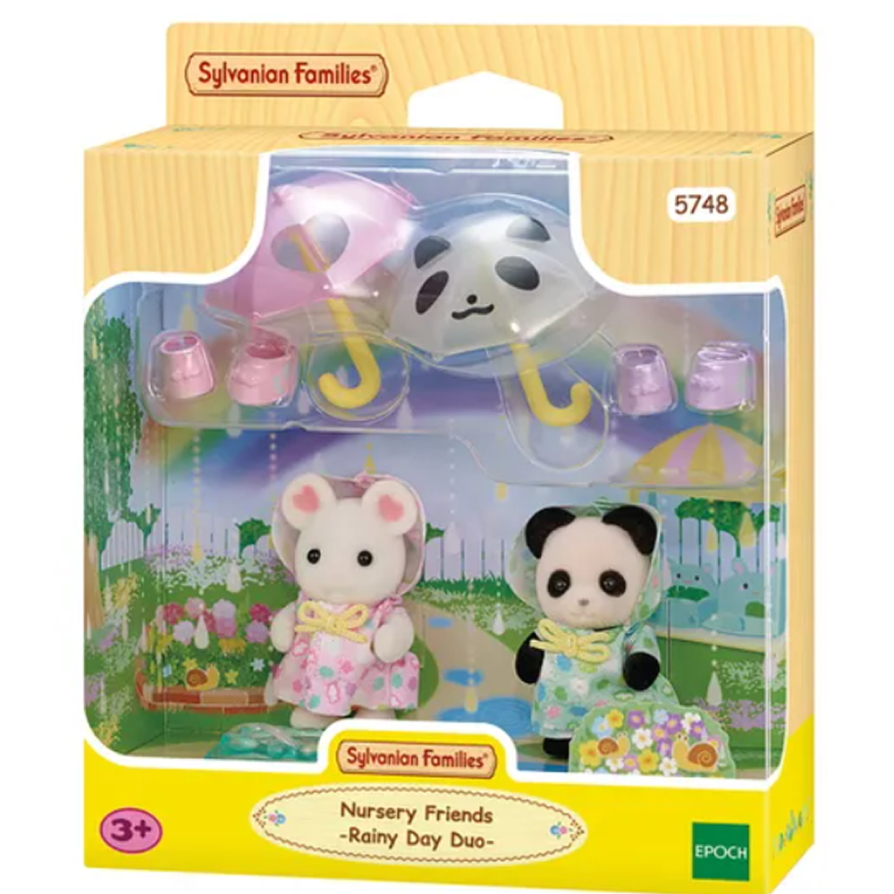 Sylvanian Families - Nursery Friends - Rainy Day Duo