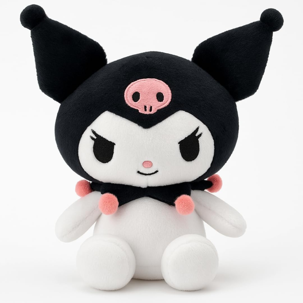 Hello Kitty Plush 15CM Sitting Kuromi