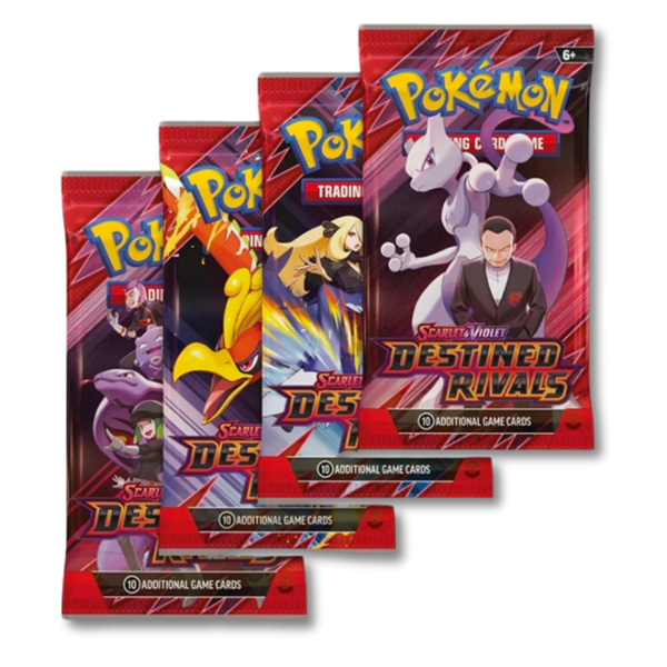 Pokemon - Scarlet & Violet Destined Rivals Booster Pack (ONE SENT RANDOMLY)