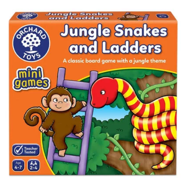 Orchard Toys Jungle Snakes and Ladders Game