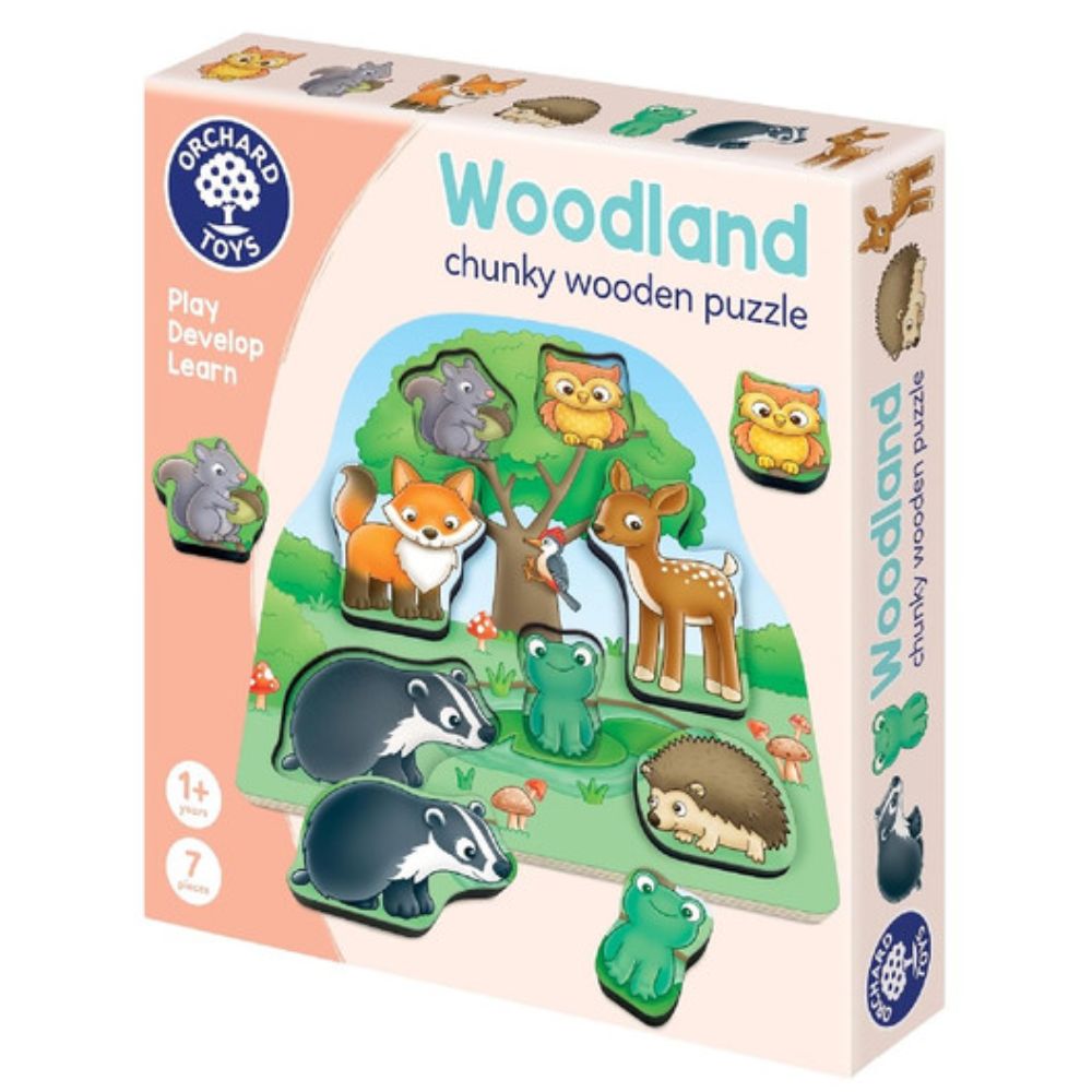 Orchard Toys Chunky Woodland Puzzle