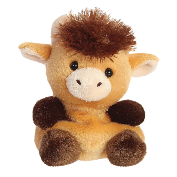 Palm Pals Hubert Highland Cow Soft Toy