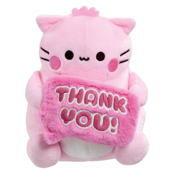 Pembe the Pink Cat - Thank You Plush 17cm
