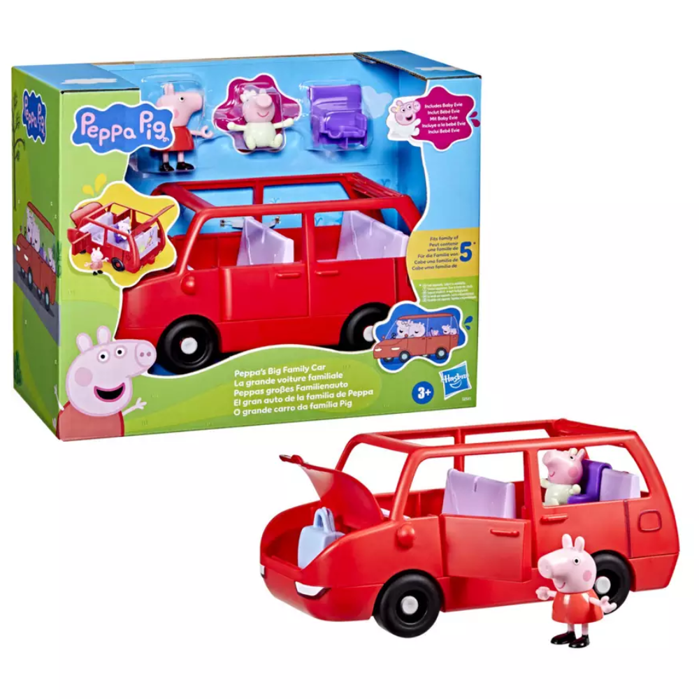 Peppa Pig Big Family Red Car