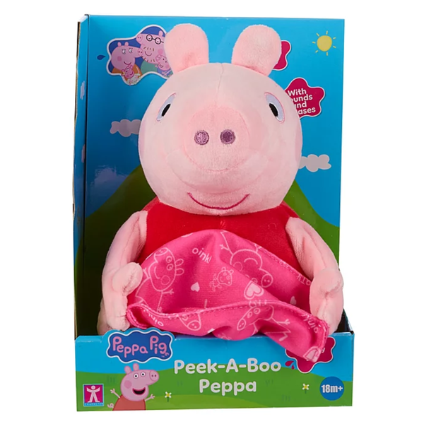 Peppa Pig Animated Peek-A-Boo Peppa Plush