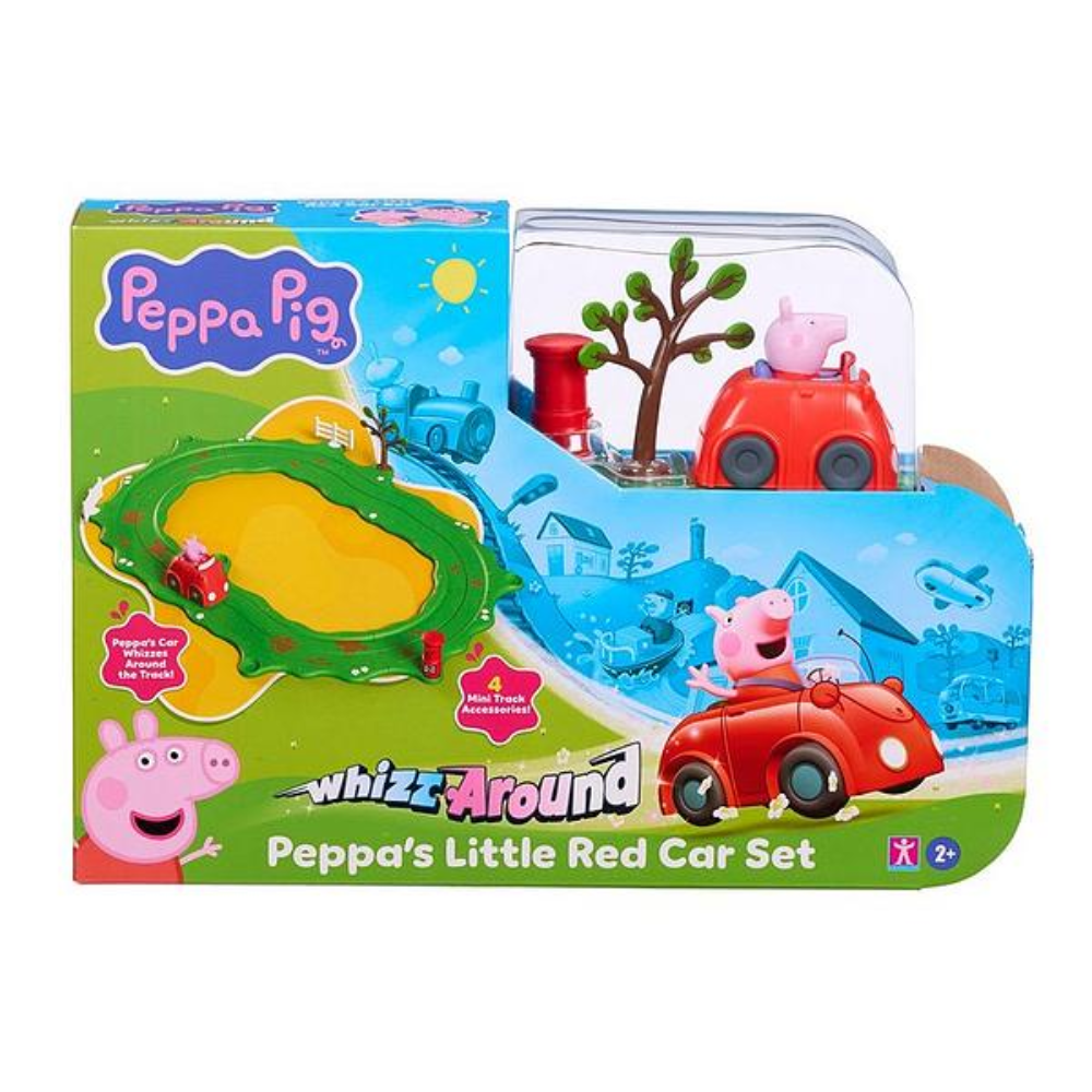 Peppa Pig Whizz-Around Peppa Little Red Car Set