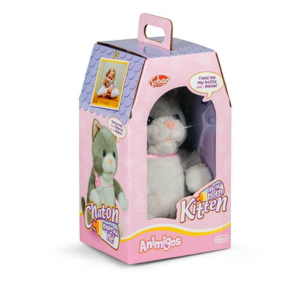 Tobar Animigos Pet Kitten Cat Toy