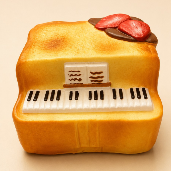 Piano Bread Squishy