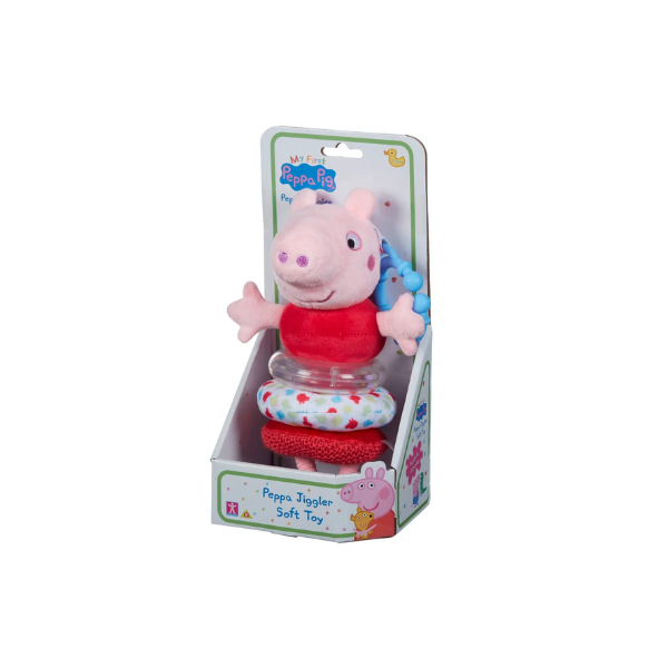 My First Peppa Pig Peppa Jiggler Soft Toy
