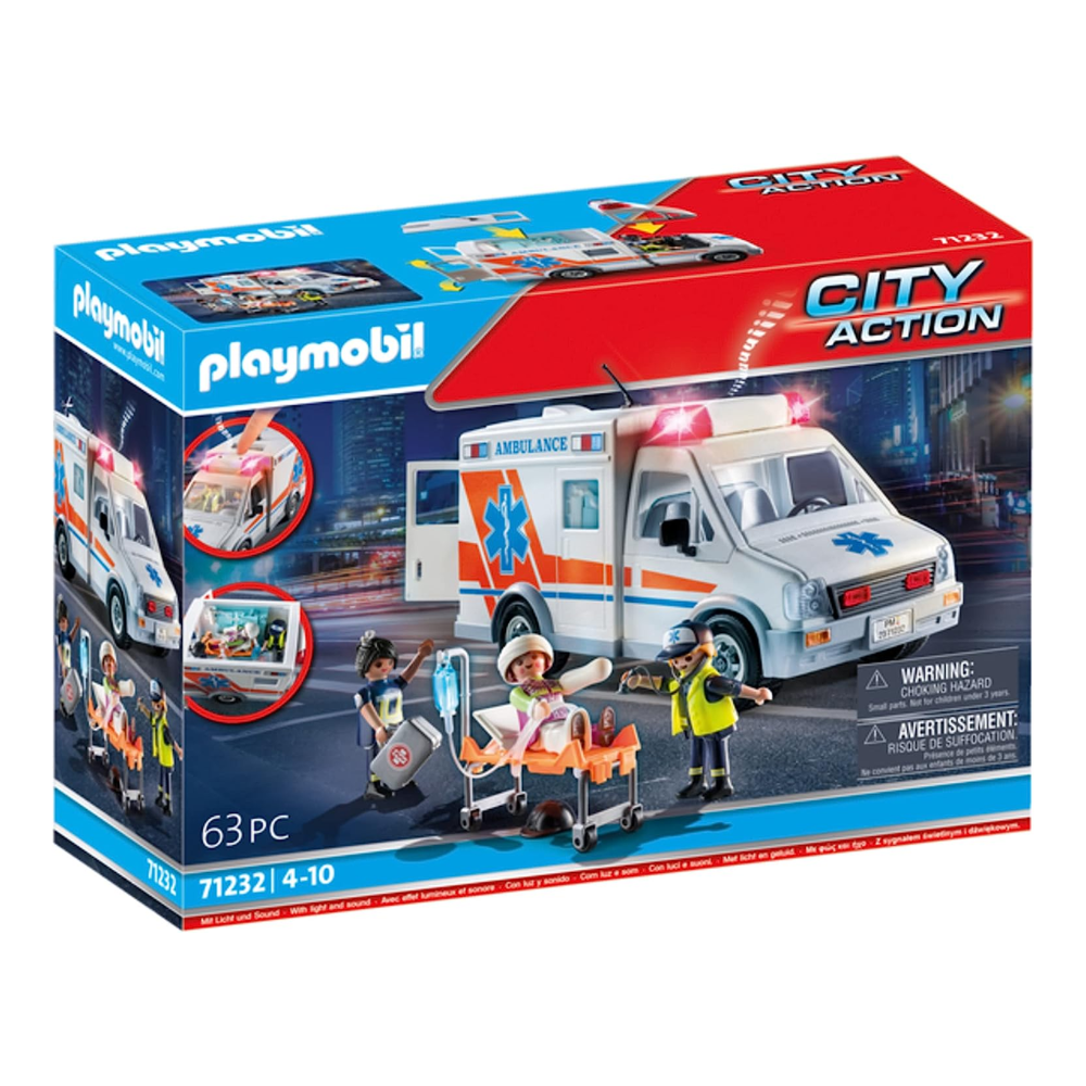 Playmobil 71232 City Life Hospital Ambulance