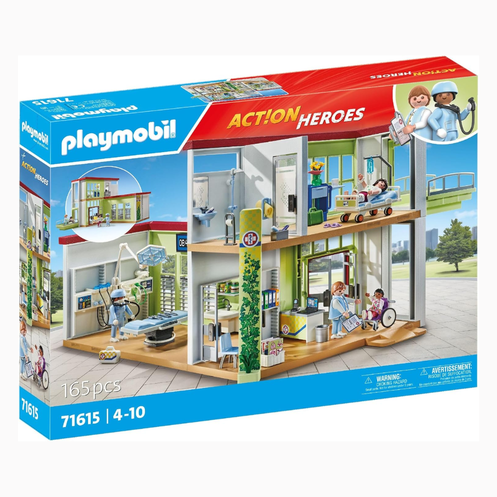 Playmobil 71615 Action Heroes Modern Hospital